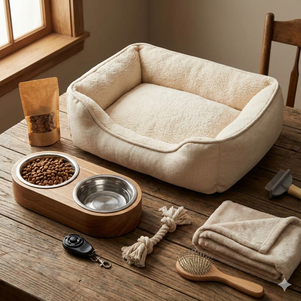 New puppy starter kit essentials bundle