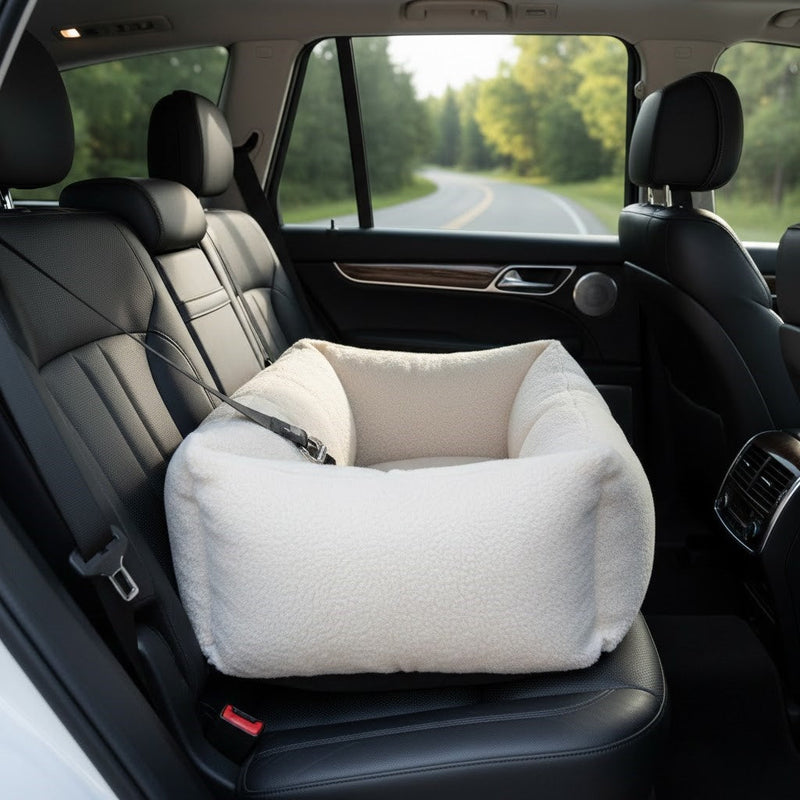 Safe washable dog booster car seat