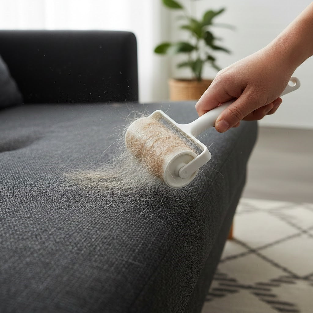 Reusable pet hair remover lint roller