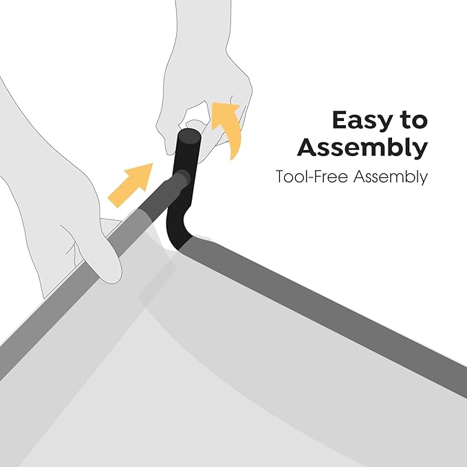 Veehoo Original Outdoor Elevated Dog Bed, Cooling Raised Dog Cot for Medium Dogs, Portable Standing Pet Hammock Platform with Washable Breathable Mesh, No-Slip Feet, Medium, Beige Coffee, CWC2201