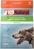 K9 Naturals Freeze Dried Dog Food Topper with Verified Ingredients, Organ Meat Blend for Digestive Support, Human-Grade Freeze Dried Puppy Food & Dog Topping, Lamb Green Tripe, 1.5oz