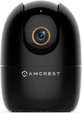 Amcrest 4MP WiFi Camera Indoor, Dog Camera, Sound & Baby Monitor, Human & Pet Detection, Motion-Tracking, w/ 2-Way Audio, Pan/Tilt Wireless IP Camera, Night Vision, Smart Home ASH41-B