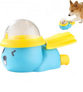 Yaindhi Dog Interactive Treat Dispenser Toy, Interactive Cat Dog Puzzle Toy, Dogs Food Treat Feeding Dispenser for Healthy Eating for Small & Medium (Blue/Yellow)