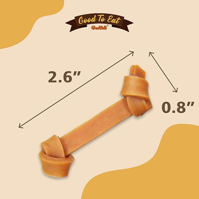 Gootoe Soft Dog Treats, Chicken Jerky - Dog Training Treats; High-Protein, Gluten-Free, Soft Jerky for Dogs, Hypoallergenic, Grain-Free, Knots, 1 lb