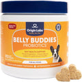 Origin Labs Belly Buddies - Probiotics for Dogs - Prebiotics & Probiotics - Supports Gut, Skin, and Immune Health - 5 Billion CFUs 7 Strain Probiotic Blend - Natural Bacon Flavor, 90 Soft Chews