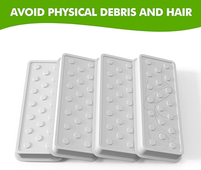 6 Pack Dog Water Fountain Filters and 6 Pack Sponges, Suitable for Stainless Steel Dog Water Fountain (PF-SS-01/PF-SS-02/PF-SS-03/PF-SS-04), High Efficiency Filtration, Idividual Package