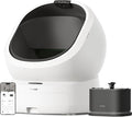 Bundle of PETLIBRO Luma Automatic Cat Litter Box + PETLIBRO Upgrade Cat Water Fountain Stainless Steel Tray, AI Camera Waste Analysis, Open-Top Multi-Cat Recognition LitterBox
