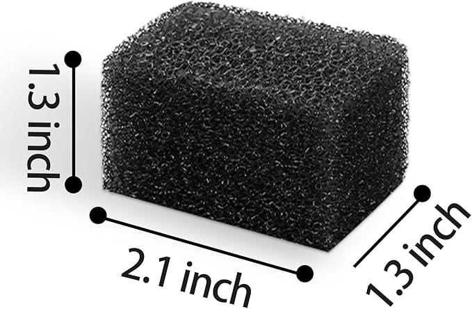 Cat Water Fountain Filters, Pack of 8 Cat Fountain Sponge Filter Pre-Filter Sponges for 84oz/2.5L Automatic Cat Fountain
