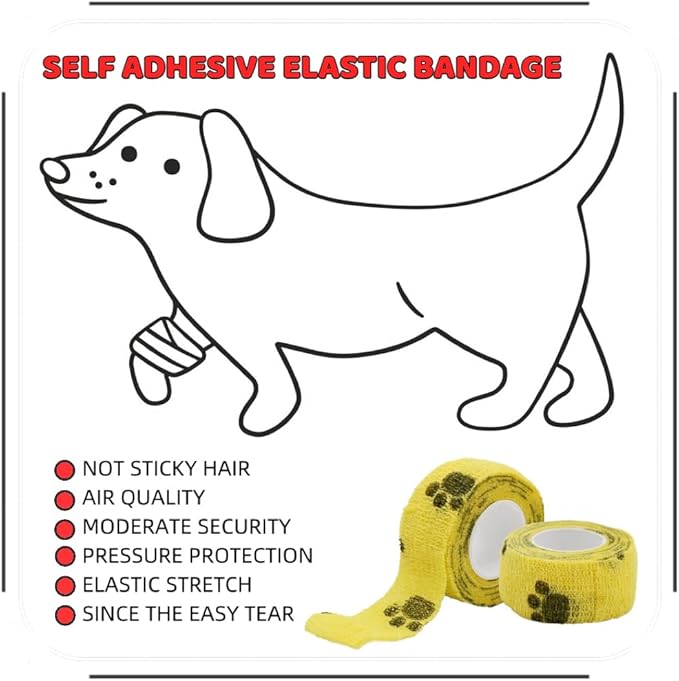 Pet Emergency Kit - Pet First Aid Kit for Dogs and Cats, Dog Camping Essentials, Dog Travel Accessories, Ideal for Home, Travel, Camping, and Hiking