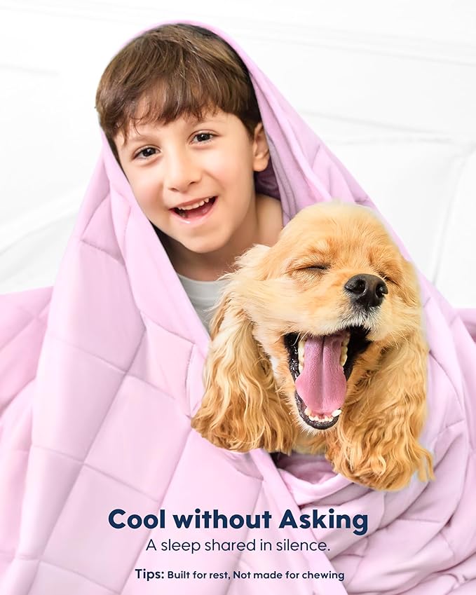 KASBAH Dog Cooling Blanket & Mat, Waterproof Pet Blankets for Couch, Bed and Car Seat, Washable Reversible Dog Blanket Throw (Cool & Warm), Q-MAX >0.5, 40 x 56 Inch