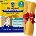 Himalayan Dog Chew Original Yak Cheese Dog Chews, The Better-For-You Chew, 100% Natural, Long Lasting, Healthy Safe Dog Treats, Lactose & Grain Free, Protein Rich, For Dogs 65 Lbs & Smaller, 2-Count