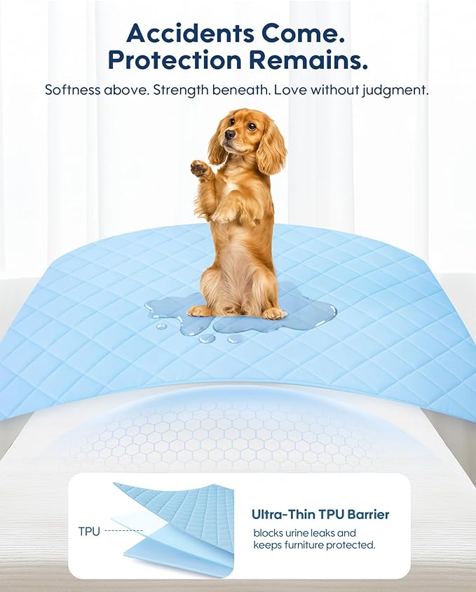 KASBAH Dog Cooling Blanket & Mat, Waterproof Pet Blankets for Couch, Bed and Car Seat, Washable Reversible Dog Blanket Throw (Cool & Warm), Q-MAX >0.5, 40 x 56 Inch