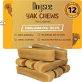 Dogsee Original Yak Cheese Himalayan Dog Chews 3lb (Large - 12 Bars) | 100% All Natural | Dog Treats Large Breed | Dog Chews Long Lasting for Aggressive Chewers | High Protein Dental Sticks