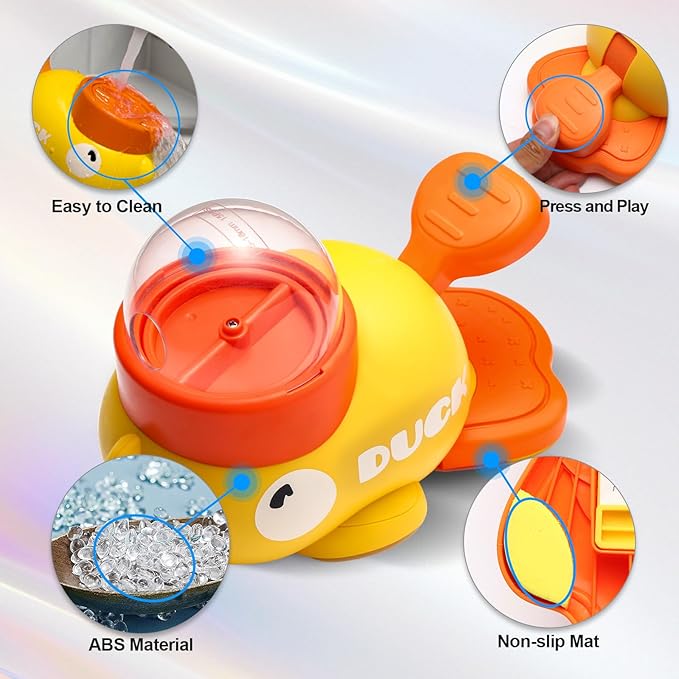 Fanosy Interactive Dog Toys Food Puzzle Slow Feeder, Cat Treat Dispenser Toy Duck-Shaped Enrichment Toy for Small Medium Dogs and Cats, IQ Training and Exercise Small Animal Bowls