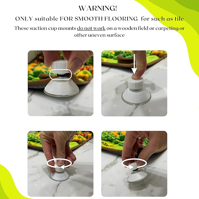 Snuffle Mat for Dogs - 33.5 x 19.7 Pet Food & Dog Feeding Mat – Best Dog Boredom & Enrichment Toys for Large and Medium Smart Dogs – Interactive Snuffle Puzzle Toys for Training & Licking Fun