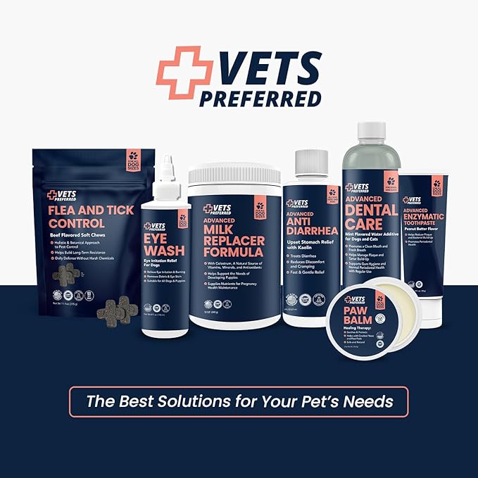 Vets Preferred Paw Balm Pad Protector for Dogs – Dog Paw Balm Soother – Heals, Repairs and Moisturizes Dry Noses and Paws – Ideal for Extreme Weather Season Conditions - 2 Oz - 2 Pack