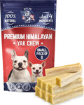 Devil Dog Pet Co. Himalayan Yak Cheese Dog Chews, Small - 8 Pack, 100% Natural & Healthy, Lactose-Free, Long-Lasting Dog Treats, Premium Yak Milk Chew Bones for Dogs