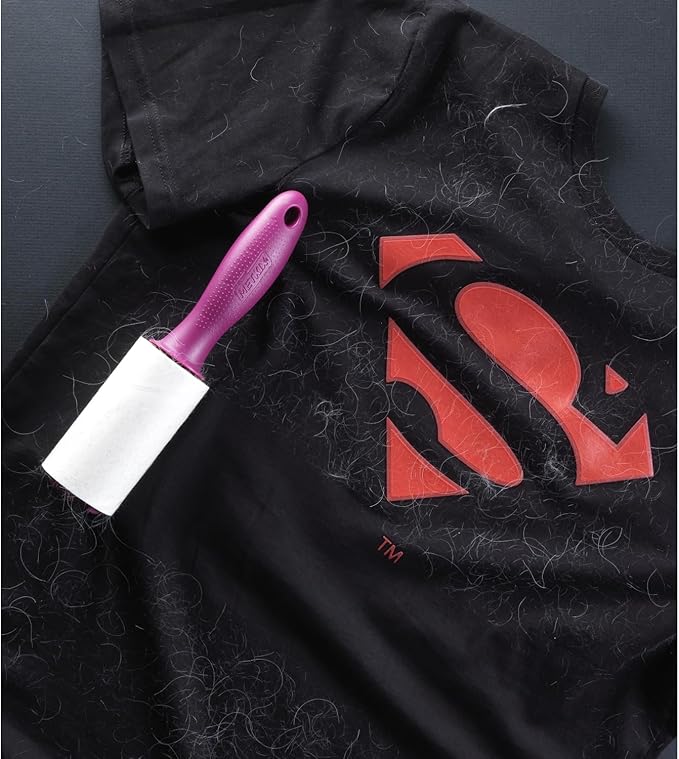 Lint Rollers for Pet Hair Extra Sticky | Protective Covers | Mega 600 Sheets Dog Cat Pet Hair Remover | Lint Roller for Clothes Sofa Bed Carpet and More | Lint Roller Refills