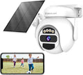 VSTARCAM Solar Security Camera Wireless Outdoor, 3MP Battery Powered WiFi Cameras Outside with Color Night Vision, Pan/Tilt, PIR Human Detection, 2-Way Audio, IP66, Local/Cloud Storage