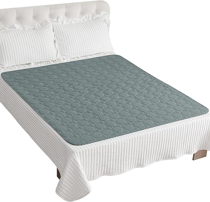 ZNSAYOTX Ultimate Cozy Blankets (82"x82") 100% Waterproof Bed Mat Blanket for Dog Pets, Couch Sofa Protector with Non-Slip Back Washable Durable, Pee Scratch Proof Easy to Clean (Dark Grey)