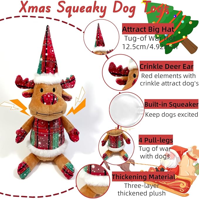 Snuffle Ball for Dog Toys Unbreakable Upgrade Ball Interactive Toy Foraging Snuffle Mat Puppy Treat Dispenser Slow Feeder Dog Puzzle Toys for Small, Medium, Large Pets (Red)