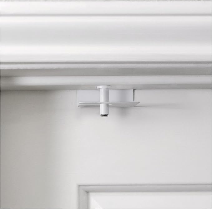 1 Pack – GlideLok Child Safety Door Top Lock | for Interior & Exterior Doors | Lock & Unlock from Both Sides | Stop Kids, Pets, Dogs & Cats from Opening Doors