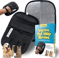 Pet Hair Removal Glove – Electrostatic Reusable Mitt, Effortless dog hair remover for Couch, Furniture, Clothes & Car Seats – Ambidextrous One-Glove – Cat Hair Remover Furniture Magic Brush Pet Hair