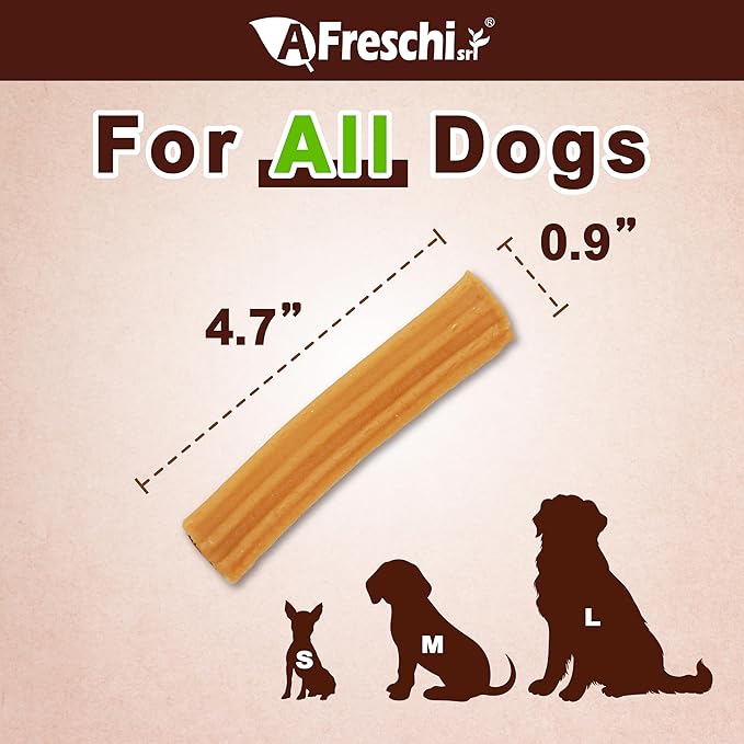 A Freschi srl Chicken Dog Treats, All Natural, Healthy & Easily Digestible, Grain-Free Puppy Chews, Low-Fat, Human Grade Training & Rewards Dog Snacks, Chicken Sliced, 24 oz Pack