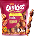 Hartz Oinkies Hearty Kabob Dog Treats with 100% Real Chicken, Duck, Sweet Potato & Carrot, Rawhide-Free, Natural Dog Treats, Highly Digestible Long Lasting Chews, 18 Count