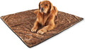 PupProtector Waterproof Throw Blanket for Dogs and Cats, Pet Blanket Cover for Couches, Sofas, Beds, Car Seats, Furniture, Calming Soft Faux Fur, Sable Tan, Large (80" L x 62" W)