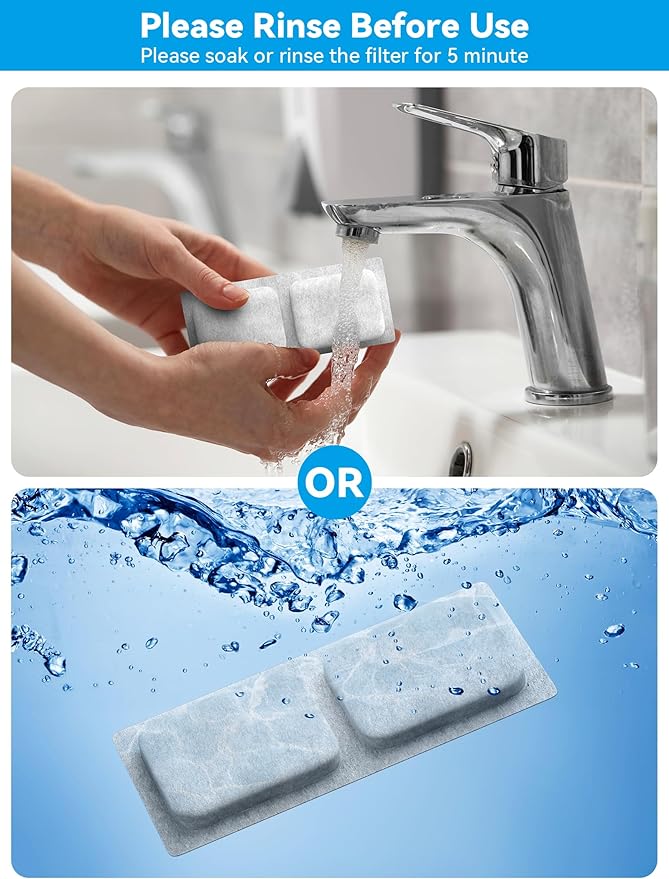 3.4Gal Dog Water Fountain for Large Dogs, 13L Stainless Steel Large Pet Fountain with Deeper & Wider Drinking Area, Automatic Dog Water Bowl Dispenser with Water Window & LED (Filters)