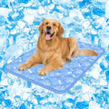 Rywell Dog Cooling Mat 2.0,44 * 32 Thicken Cooling Mat for Extra Large Dog, Internal Waterproof& Endothermic Color Changing Arc-Chill Cool Fiber(QMAX>0.5) for Pet in Summer, Washable, Non-Toxic