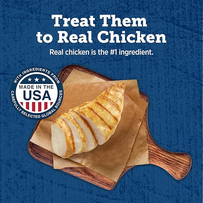 Blue Buffalo True Chews Dog Treats Made in the USA with Natural Ingredients Chicken Pot Pie