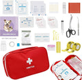 Pet Emergency Kit - Pet First Aid Kit for Dogs and Cats, Dog Camping Essentials, Dog Travel Accessories, Ideal for Home, Travel, Camping, and Hiking