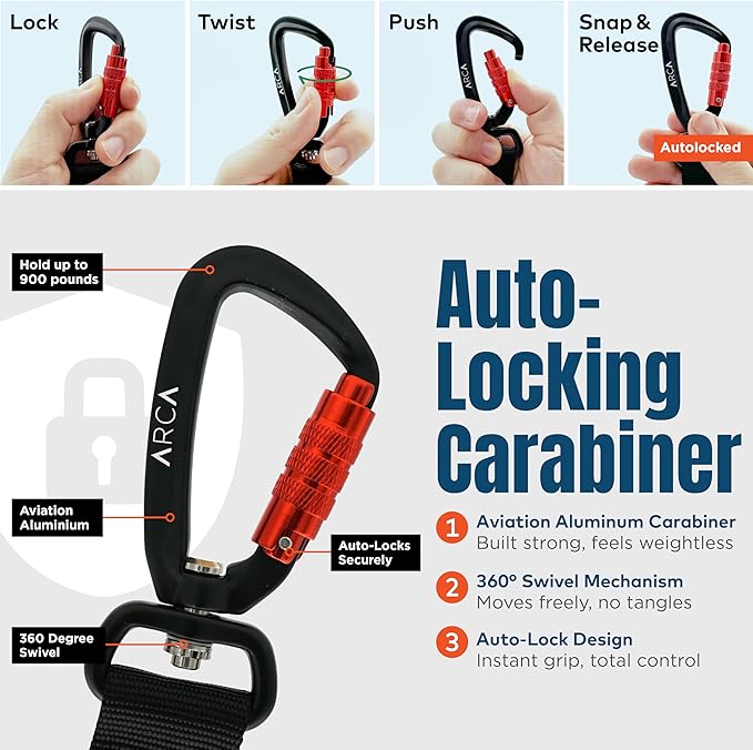 Dog Travel Safety Bundle – Pet First Aid Kit & Car Seat Belt for Safe Adventures, Camping, Hiking, and Road Trips (Canyon Red 360°)