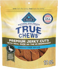 Blue Buffalo True Chews Premium Jerky Cuts Dog Treats, Made in the USA with Natural Ingredients, Duck, 12-oz Bag