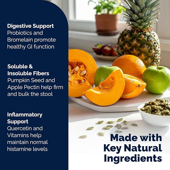 Vetnique Glandex Anal Gland Soft Chew Treats with Pumpkin for Dogs Digestive Enzymes, Probiotics Fiber Supplement for Dogs Boot The Scoot (Bacon Flavor Chews, 120 Count) (Pack of 2)