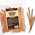 A Freschi srl Chicken Dog Treats, All Natural, Healthy & Easily Digestible, Grain-Free Puppy Chews, Low-Fat, Human Grade Training & Rewards Dog Snacks, Chicken Sticks, 24 oz Pack