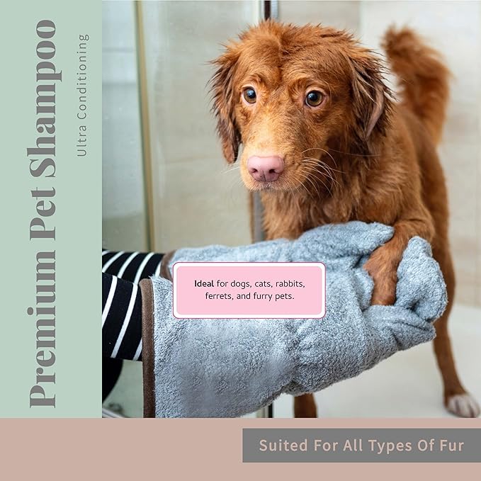 Begley’s No Rinse Waterless Pet Shampoo, Bathless Cleaning, Deodorizing, and Odor Removal for a Shiny, Fresh Smelling Coat - Effective for Dogs, Puppies, and Cats - Refill, Fresh Citrus