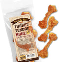 Gootoe Turkey Tendons for Dogs –All-Natural, Hypoallergenic Dog Treats, Rawhide Alternative, Long Lasting Puppy Chews, Healthy Dog Treats for Medium Breeds, Bone (M), 3 Count Pack