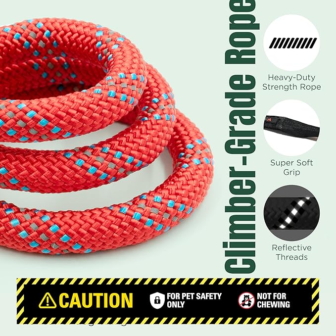 Dog Travel Safety Bundle – Pet First Aid Kit & Car Seat Belt for Safe Adventures, Camping, Hiking, and Road Trips (Canyon Red 360°)