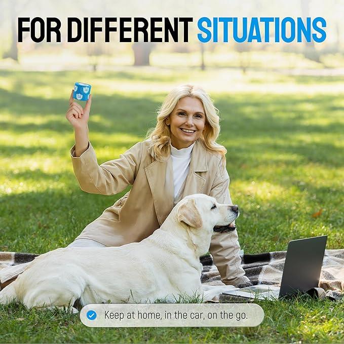 SILVER GRADE Wrap Self Adhesive Bandages 6 Rolls for Horses - 2 Inch Cohesive Pet Wrap for Dogs & Cats - Flexible & Durable First Aid Tape