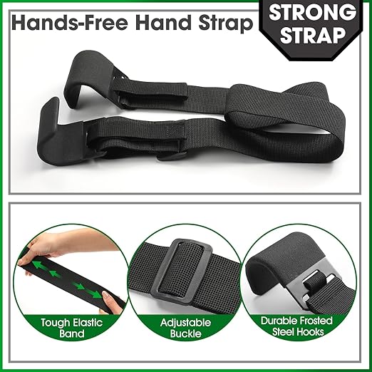 1 Pcs Trash Can Lock for Animals Secure Garbage Can Lid Straps Adjustable Heavy Duty Outdoor Bins, Bear/Raccoon/Dog Proof