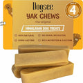 Dogsee Original Himalayan Yak Chews for Dogs (Medium - 4 Bars) | 100% Natural | No Grain, No Gluten | for Teeth Cleaning