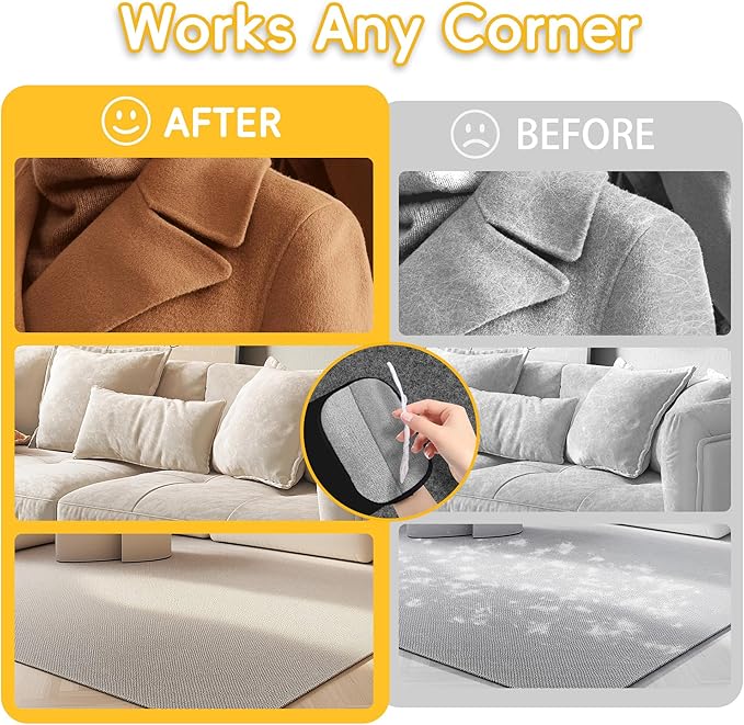 Pet Hair Removal Glove, Magic Brush Electrostatic Mitt, Pet Hair Remover Tool for Dog & Cat, Reusable Pet Hair Gloves Pet Grooming Needs, Fur Remover for Couch, Clothing, Carpet & Car Seat