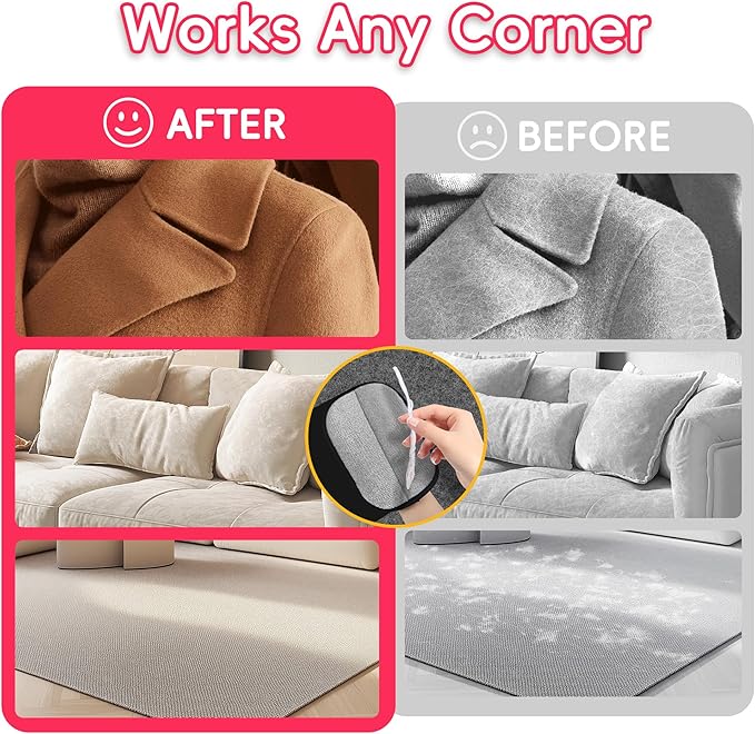 Pet Hair Removal Glove, Magic Brush Electrostatic Mitt, Pet Hair Remover Tool for Dog & Cat, Reusable Pet Hair Gloves Pet Grooming Needs, Fur Remover for Couch, Clothing, Carpet & Car Seat