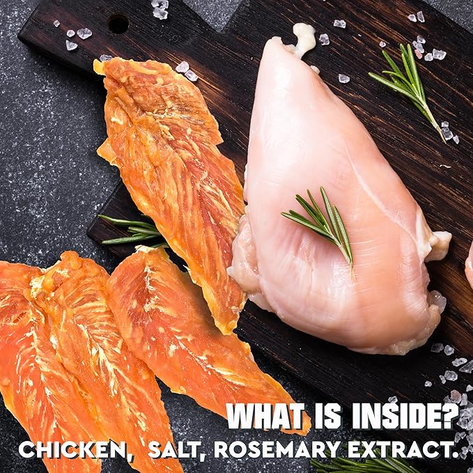 Beloved Pets Dog Treats Chicken Jerky 1.5 lb – Dog Food & High Protein Chews for Large, Medium & Small Breeds – Natural Healthy Training Snacks Strips – Human Grade Bulk Soft Pack – Made for USA