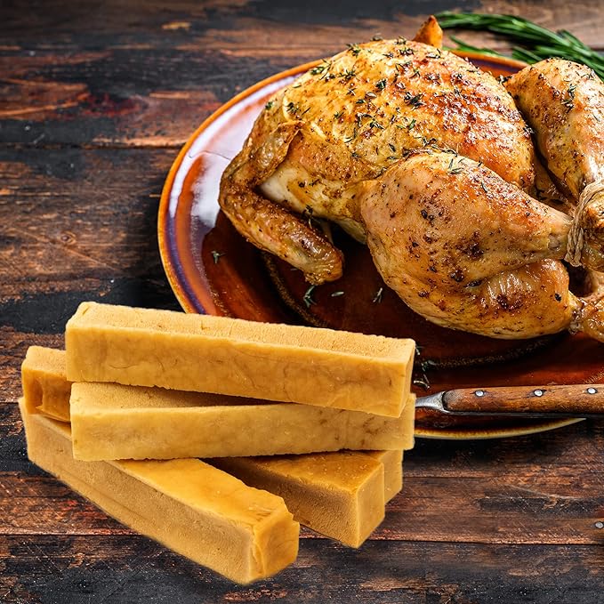 EcoKind Premium Gold Yak Cheese Himalayan Dog Chews, Dog Treats Large Breed, All Natural, High Protein Dog Chew, Chicken, Large - 1 Chew