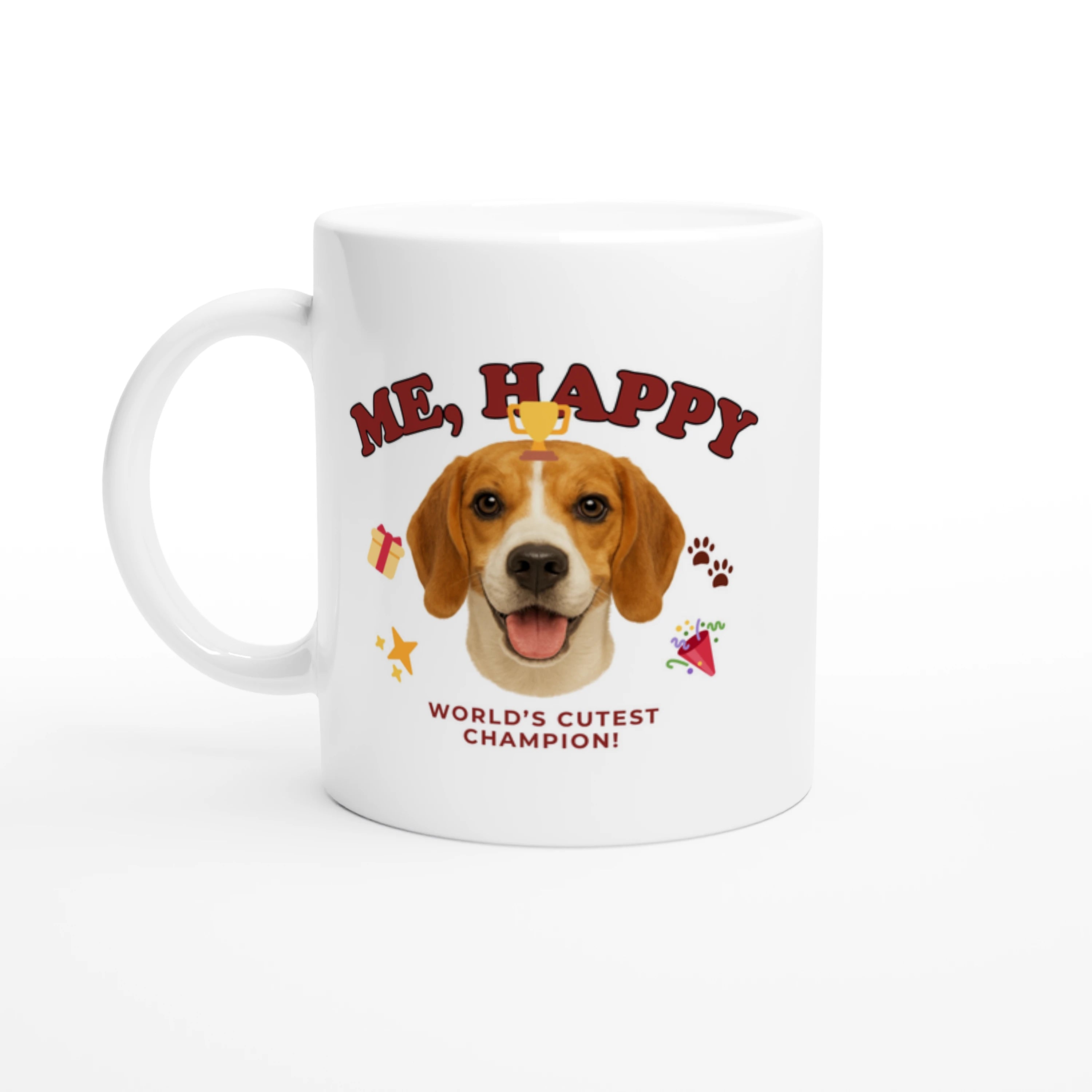 "Me, Happy" 11oz Mug