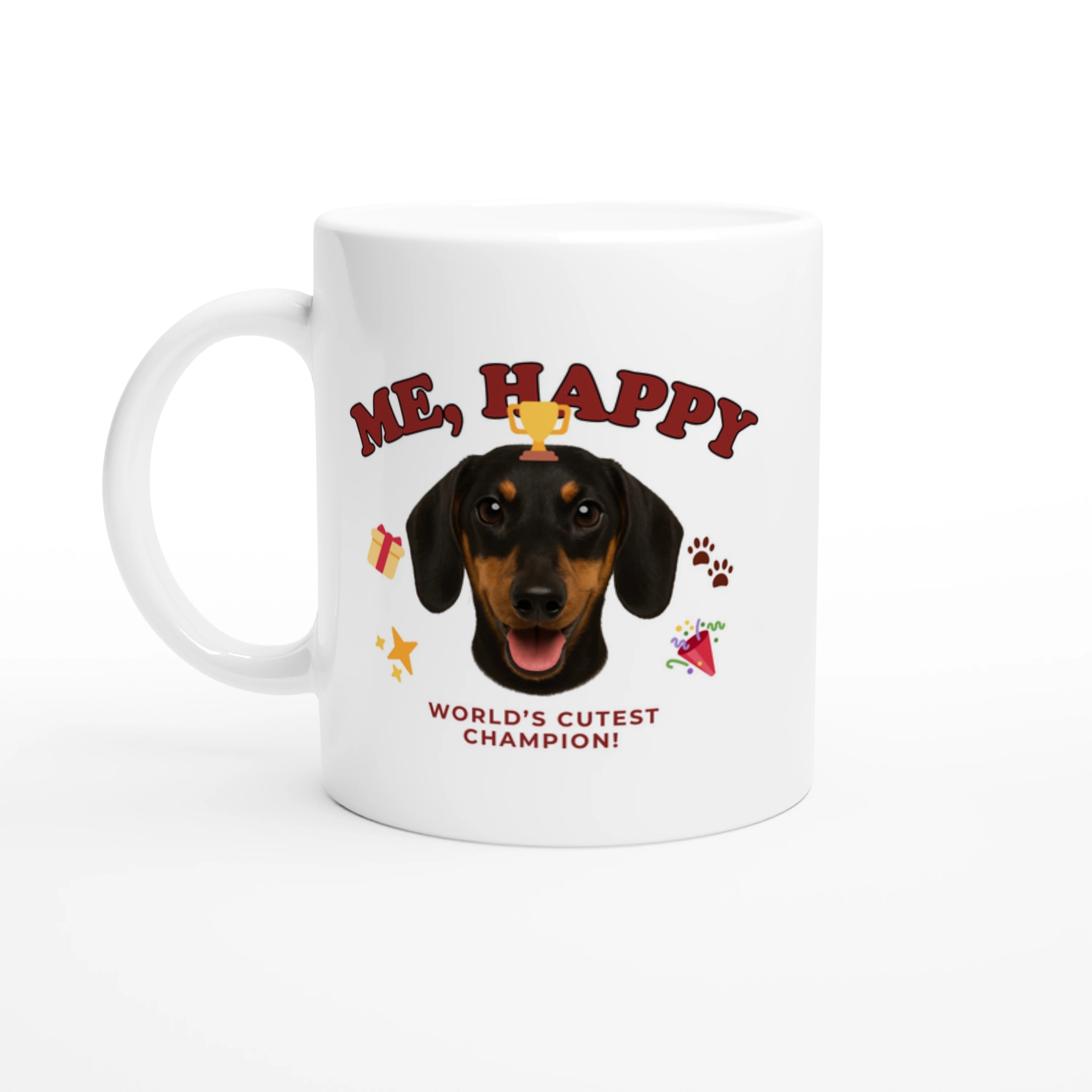 "Me, Happy" 11oz Mug